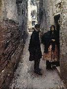John Singer Sargent, A Street in Venice